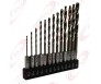 Pro High Quality 13pc Hex Shank Quick change Cobalt Drill Bit Set Multi Bits